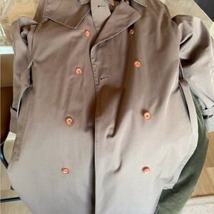 Vintage London Fog Women’s Double-Breasted Brown Coat